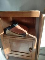 nachtkastje artdeco antiek eikenhout Amsterdamse school, Ophalen, Gebruikt, Minder dan 45 cm, 55 tot 70 cm