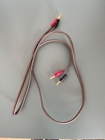 Argon audio prime luidsprekerkabel 1.5m + 4x bananenstekkers beschikbaar voor biedingen