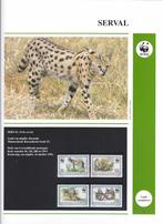 Katten Serval Burundi wwf wnf +4fdc Bedreigde diersoorten+te, Ophalen of Verzenden, Postfris, Dier of Natuur
