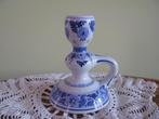 Kandelaar * Delfts BLAUW * Porceleyne Fles Delft *, Antiek en Kunst, Antiek | Kandelaars, Ophalen of Verzenden, Keramiek of Aardewerk