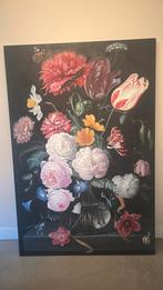 Zeer groot bloemstilleven (120  180cm) – handgeschilderd, Huis en Inrichting, Woonaccessoires | Schilderijen, Tekeningen en Foto's