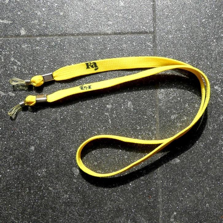 FA brillenkoord geel brillenkoordje, Sieraden, Tassen en Uiterlijk, Overige Accessoires, Zo goed als nieuw, Ophalen of Verzenden
