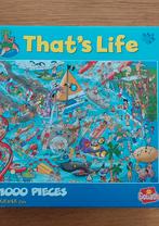 Puzzels 1000 stukjes ., Ophalen of Verzenden, 500 t/m 1500 stukjes, Zo goed als nieuw, Legpuzzel