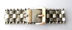 Prachtige zilveren armband (800), breed model, verguld, Ophalen, Zilver, Armband, Verguld