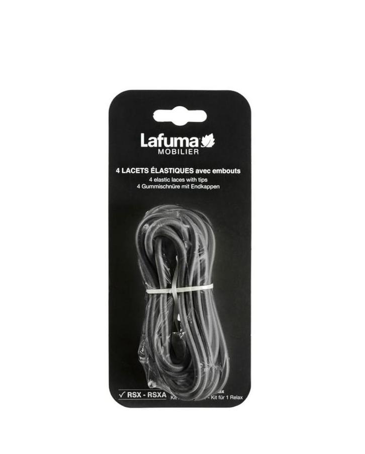 ZGAN! Lafuma  set van 4 elast. veters, 2x60cm  2x120cm €7,99, Caravans en Kamperen, Camper-accessoires, Zo goed als nieuw, Ophalen of Verzenden