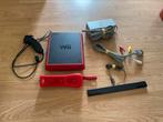 Nintendo Wii Red Mini Spelconsole met rode controller, Spelcomputers en Games, Spelcomputers | Nintendo Wii, Ophalen of Verzenden