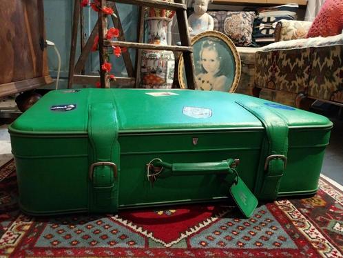 Prachtige grote retro vintage reiskoffer / koffer !!!, Sieraden, Tassen en Uiterlijk, Tassen | Reistassen en Weekendtassen, Zo goed als nieuw