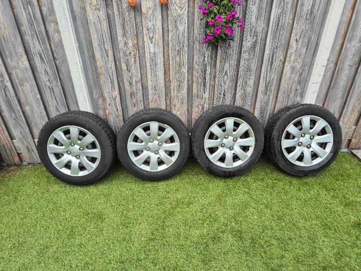 Set stalen velgen voor o.a. een Peugeot 207, Auto-onderdelen, Overige Auto-onderdelen, Peugeot, Gebruikt, Ophalen