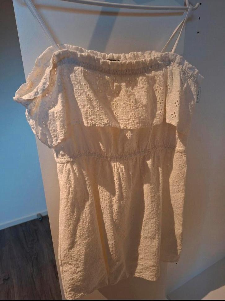 Leuke witte Primark Broderie Top, Kinderen en Baby's, Kinderkleding | Maat 158, Zo goed als nieuw, Meisje, Shirt of Longsleeve