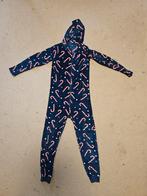 Kerst Onesie Maat 146, Nacht- of Onderkleding, Blue, Jongen of Meisje, Ophalen of Verzenden