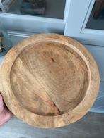 Mango Houten Schaal, Huis en Inrichting, Woonaccessoires | Schalen en Manden, Ophalen, Schaal, Rond, Zo goed als nieuw