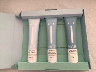 Naïf Nurturing crème gezichtsverzorging complet 3 x 50 ml, Sieraden, Tassen en Uiterlijk, Uiterlijk | Gezichtsverzorging, Nieuw