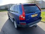 Volvo XC90 2006 * 2.4 D5 Ocean Race 5p. * AUTOMAAT * AIRCO *, Gebruikt, 241 €/maand, Blauw, Leder en Stof