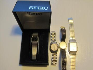  horloges 3x dames 1x heren zie omschr. beschikbaar voor biedingen