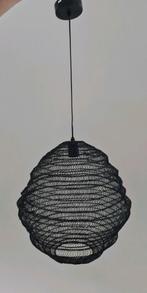 Zwarte hanglamp gaas, Ophalen of Verzenden, Zo goed als nieuw, Minder dan 50 cm