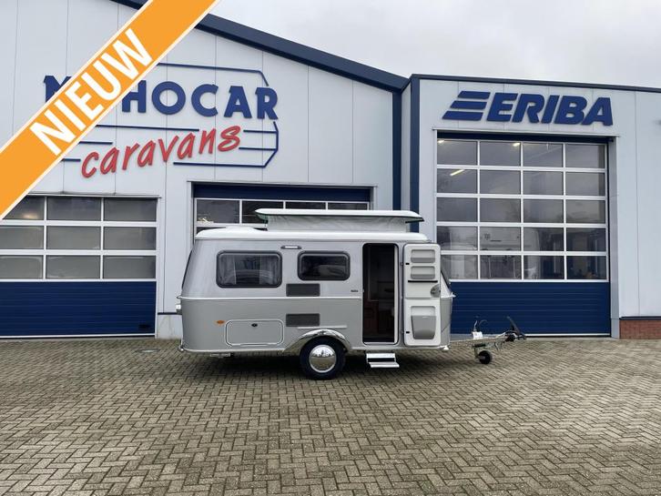 Eriba Touring 430 Legend, Caravans en Kamperen, Caravans, Bedrijf, tot en met 3, 750 - 1000 kg, Standaardzit, Eriba, Dwarsbed