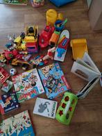 Tas vol kinderspeelgoed en kinderboeken, Ophalen, Gebruikt