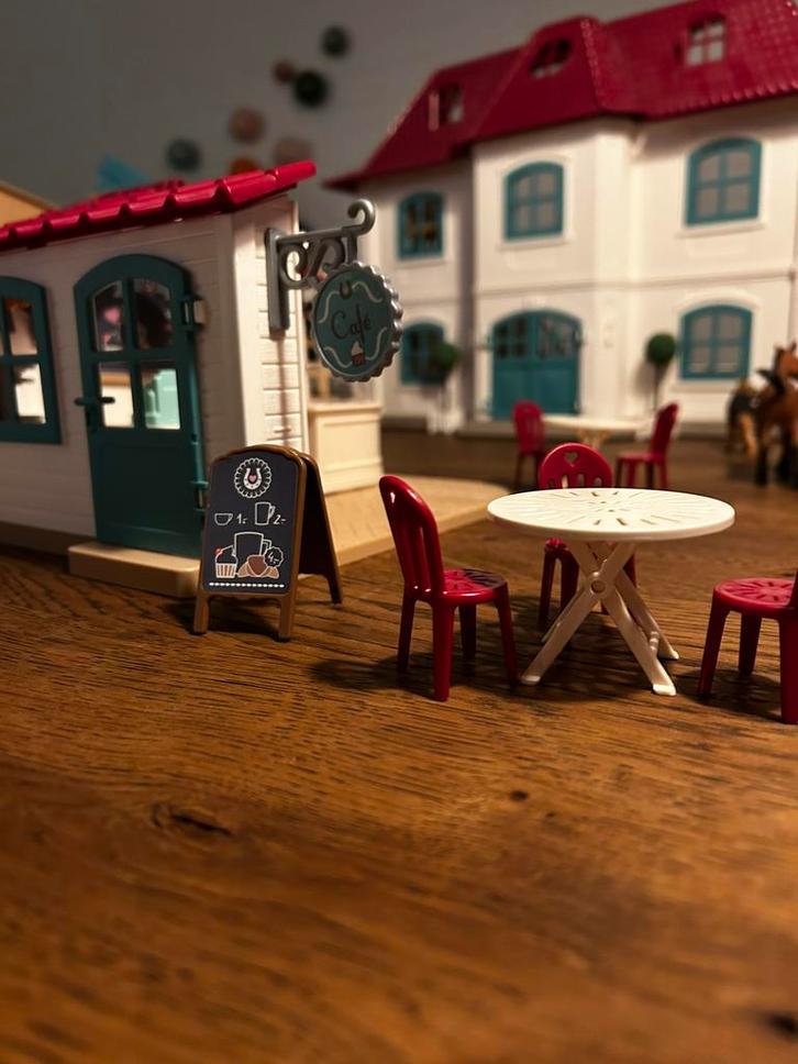 Schleich cafe!, Verzamelen, Speelgoed, Zo goed als nieuw, Ophalen