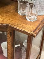 Prachtige antieke vitrine, drankkast, glas rondom, Huis en Inrichting, Kasten | Overige, Ophalen, Nvt, Nvt, Nvt