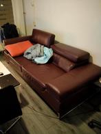 BANKSTEL 3 PER SOONS LEDER GOEDE STAAT GRATIS OPHALEN, Ophalen, Gebruikt, 75 tot 100 cm