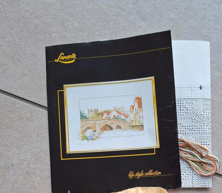 Borduurpatroon Lanarte 33899, Hobby en Vrije tijd, Borduren en Borduurmachines, Gebruikt, Patroon, Handborduren, Ophalen of Verzenden