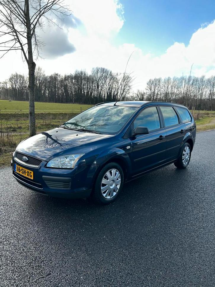 Ford Focus 1.6 74KW Wagon 2006 Blauw, Auto's, Ford, Particulier, Focus, ABS, Airbags, Airconditioning, Boordcomputer, Centrale vergrendeling
