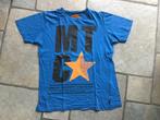 Mooi helder blauw t shirt maat 170/176, Jongen, Ophalen of Verzenden, Zo goed als nieuw, Shirt of Longsleeve