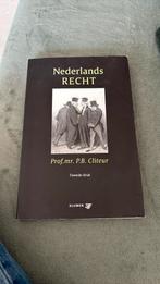 P.B. Cliteur - Nederlands recht, Ophalen of Verzenden, Zo goed als nieuw, P.B. Cliteur