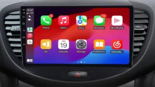 Hyundai i10 2008-2012 - Draadloos Carplay 2GB/32GB - Montage, Auto diversen, Autoradio's, Nieuw, Ophalen of Verzenden