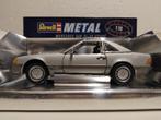 Mercedes Benz SL incl kap zilver Revell metal 1:18 KRD, Ophalen of Verzenden, Zo goed als nieuw, Auto, Revell