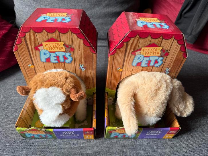 Nieuw: Pitter Patter Pets - Konijn en cavia, Kinderen en Baby's, Speelgoed | Knuffels en Pluche, Nieuw, Konijn, Ophalen of Verzenden