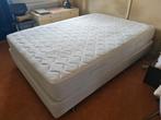 Ikea Sultan Akura boxspring 1 geheel met met Sultan Hamnvik, Ophalen, Gebruikt, 140 cm, Twijfelaar