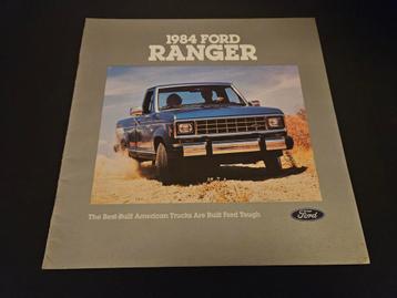 Brochure Ford Ranger 1984 USA  beschikbaar voor biedingen