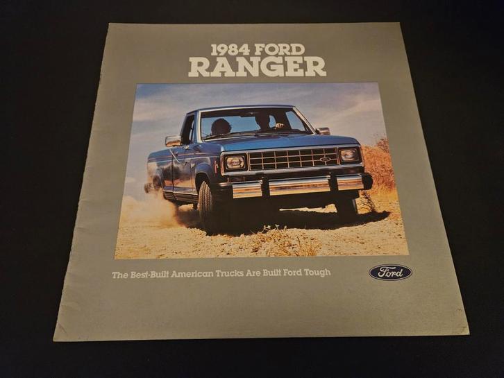 Brochure Ford Ranger 1984 USA, Boeken, Auto's | Folders en Tijdschriften, Zo goed als nieuw, Ford, Ophalen of Verzenden