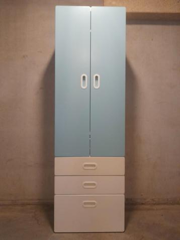 Te koop een ikea stuva / smastad kledingkast zgan. beschikbaar voor biedingen