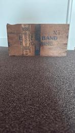 Houten kistje Bleu Band, Huis en Inrichting, Woonaccessoires | Kisten, Ophalen of Verzenden, Gebruikt, Minder dan 50 cm