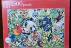 Jumbo Puzzel 1500 Stukjes - Wilde Dieren, Hobby en Vrije tijd, Denksport en Puzzels, Ophalen of Verzenden, 500 t/m 1500 stukjes
