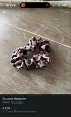 Scrunchie Tijgerprint - Nieuw!, Ophalen of Verzenden, Zo goed als nieuw, One size fits all