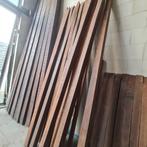 N.O.T.K. - 11st - Hardhouten balken 7x7cm - 250cm, Tuin en Terras, Ophalen, Nieuw, Hardhout, 180 tot 250 cm