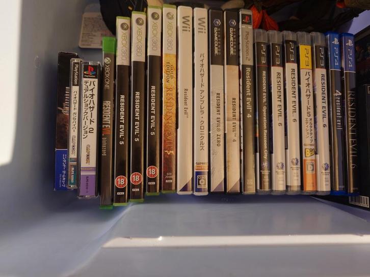 Resident Evil game lot, Spelcomputers en Games, Games | Overige, Zo goed als nieuw, Avontuur en Actie, 1 speler, Vanaf 18 jaar