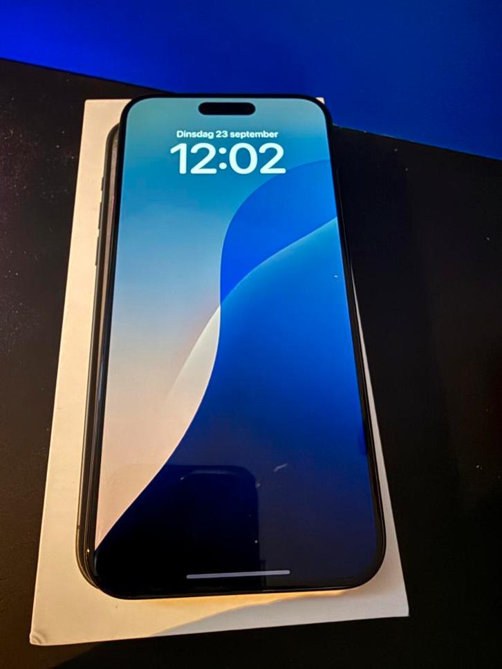 Apple iPhone 15 Pro Max, Telecommunicatie, Mobiele telefoons | Apple iPhone, Zo goed als nieuw, 256 GB, Zonder abonnement, iPhone 15 Pro Max