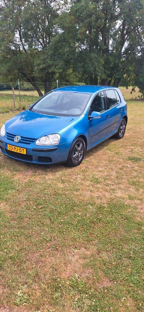 Volkswagen Golf 1.6 16V FSI 85KW 5D 2004 Blauw, Auto's, Volkswagen, Particulier, Golf, Benzine, B, Hatchback, Handgeschakeld, Origineel Nederlands