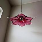 Vintage kristalglazen Bohemia hanglamp., Ophalen of Verzenden