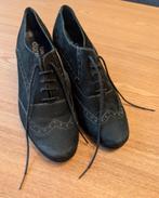 Durea leren damesschoenen met hak, Ophalen of Verzenden, Gedragen, Blauw