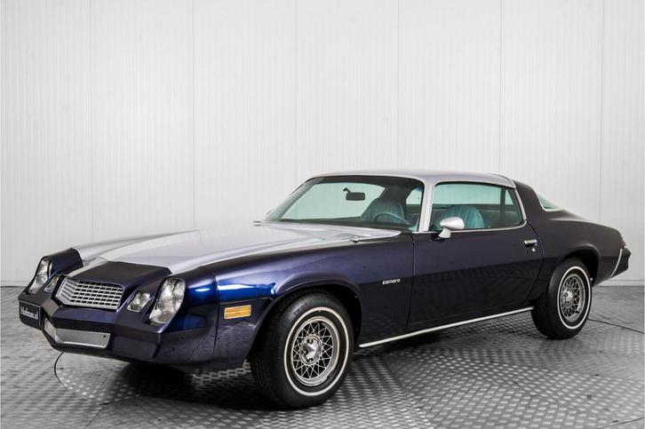 Chevrolet Camaro V8 automatic (bj 1979, automaat), Auto's, Chevrolet, Bedrijf, Te koop, Camaro, Lederen bekleding, Metallic lak