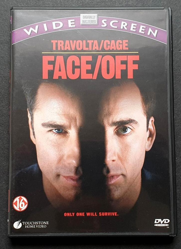 DVD Face/Off (John Travolta / Nicolas Cage), Cd's en Dvd's, Dvd's | Actie, Zo goed als nieuw, Actie, Vanaf 16 jaar, Ophalen of Verzenden