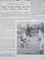 Vintage artikelen en fotos voetbal 1957 football, Gebruikt, Ajax, Ophalen