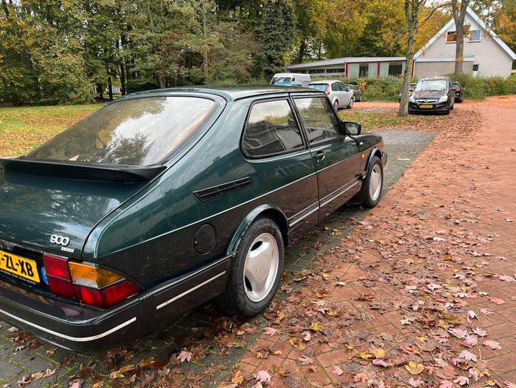 Saab 900 Classic, Auto's, Saab, Particulier, Saab 900, Benzine, Coupé, Handgeschakeld, Geïmporteerd, Groen, Zwart, Leder, Voorwielaandrijving