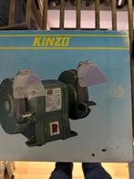 Kinzo slijpmachine, Doe-het-zelf en Verbouw, Gereedschap | Slijpmachines, Ophalen, Nieuw, Minder dan 700 watt, Werkbankslijpmachine