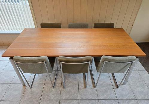 Harvink design eettafel Odeon eiken 210x95, Huis en Inrichting, Complete eetkamers, Zo goed als nieuw, Ophalen of Verzenden